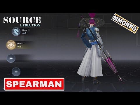 Source Evolution Gameplay Class Spear New Mmorpg For Android/iOS 2024 - YouTube
