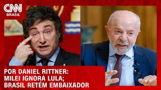 Vídeo: Javier Milei ignora vitória de Lula; Brasil retém embaixador | LIVE CNN