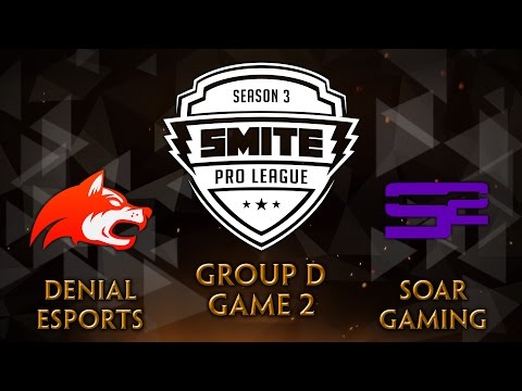SMITE Pro League Fall Split Group D Day 2 - Denial Esports vs. SoaR Gaming (Game 2)