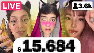 tentei fazer LIVE NPC no tiktok...