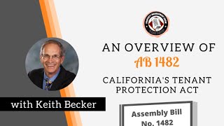An Overview of AB 1482 with Guest Keith Becker