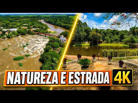 Interior Paulista: De Pirassununga a Leme (Estradas e Natureza em 4K)
