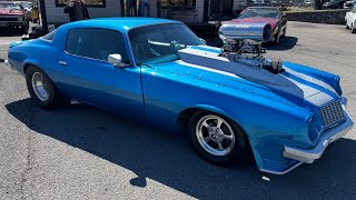 Test Drive 1977 Chevrolet Pro Street Camaro SOLD $29,900 Maple Motors #2935-1