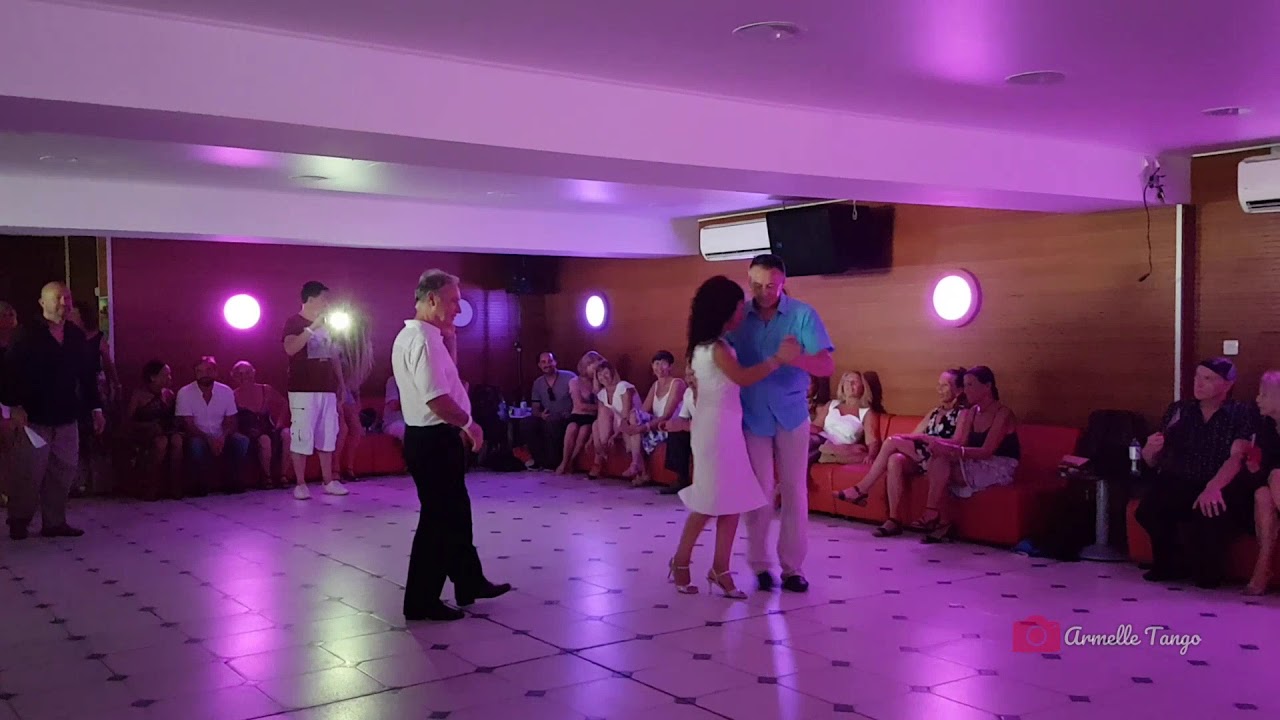 Cortina rock  y anniversaire Anouk with Simone Facchini and Anibal Lautaro @ Tango Corsica Marathon