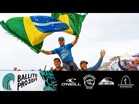 Deivid Silva Reigns Supreme in Ballito Pro pres. by O'Neill Final