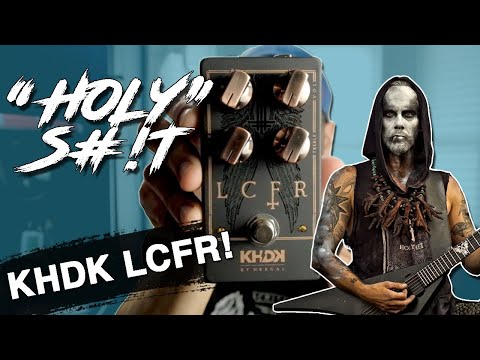 KHDK Nergal LCFR Lucifer Electric Guitar Overdrive Effect Pedal #159/333 image 9