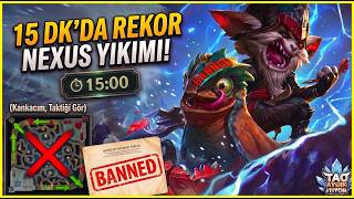 O KADAR İYİ OYNADIM Kİ RİOT BAN ATTI! (15 Dakikada Maç Bitti) 😱