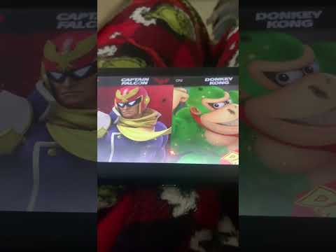 Captain falcon versus donkey, Kong