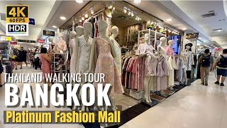 Bangkok Wholesale Clothing Market 👗 Platinum Fashion Mall Tour (2nd Floor) [4K H