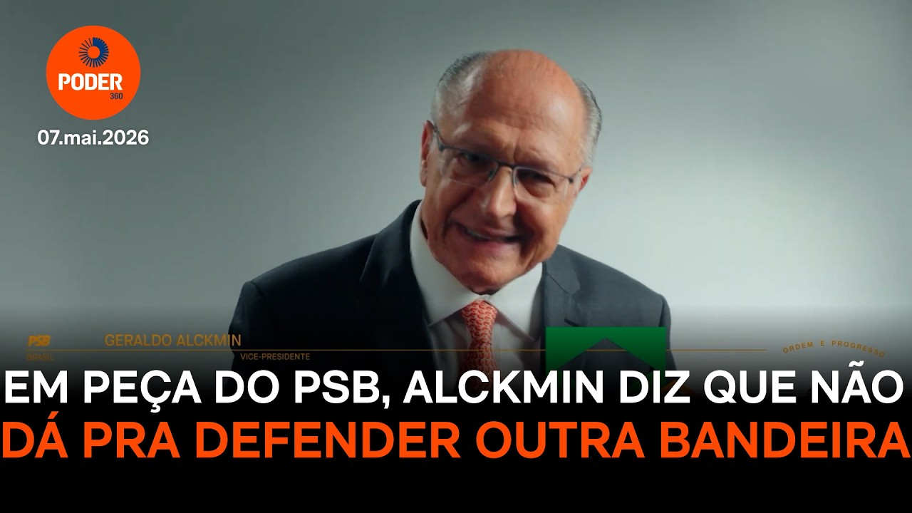 Não dá pra defender outra bandeira, diz Alckmin em vídeo do PSB