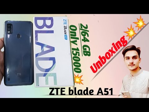 ZTE blade A51 Unboxing review 2GB 64 GB _Fingerprint Yes_Latest phone_BilalMobiles8