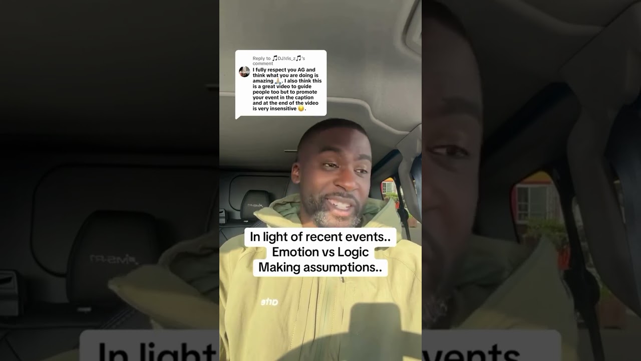 Replying to @🎵DJ𝑀is_z🎵 In light of recent EVENTS Emotion vs Logic