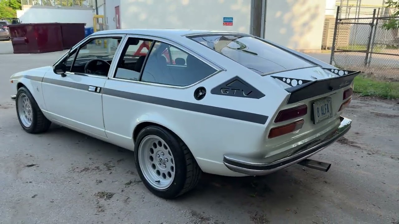 **SOLD by CCC AUCTION** Alfa Montreal V8-Powered 1980 Alfa Romeo Alfetta GTV 5-Speed Manual