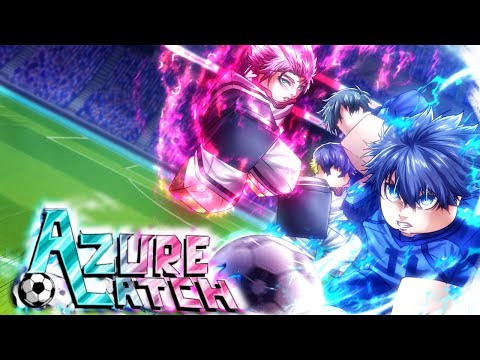 I RECREATED THE JAPAN U20 VS BLUELOCK MATCH IN AZURE LATCH... It was Peak. [Roblox]