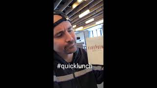 #quicklunch  fire point grill in Newtown Square