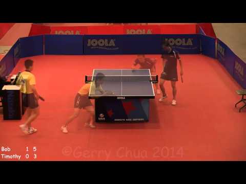 Bob Chen vs Timothy Wang  Men's Singles 8's