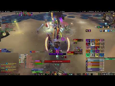 Spike Flail vs. Mythic Skolex - Demo Warlock Raid Lead PoV