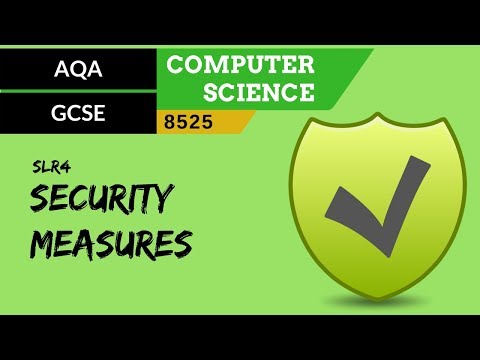 22. AQA GCSE (8525) SLR4 - 3.6 Security measures