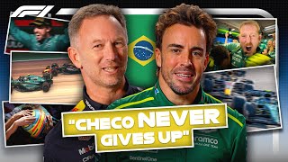 Perez & Alonso's INCREDIBLE Photo Finish | The Paddock Reacts To The 2023 Sao Paulo Grand Prix