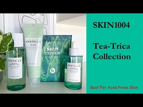 SKIN 1004 Centella Tea Trica Range I Best For Acne Prone I Review #skin1004 #centella