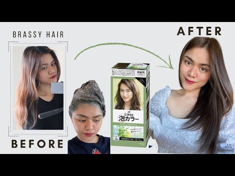 LIESE BUBBLE HAIR COLOR - Mint Ash | DIY hair dye...