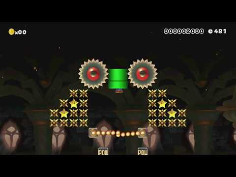 Double Dragons by Sambo Dad - Super Mario Maker - No Commentary 1bk