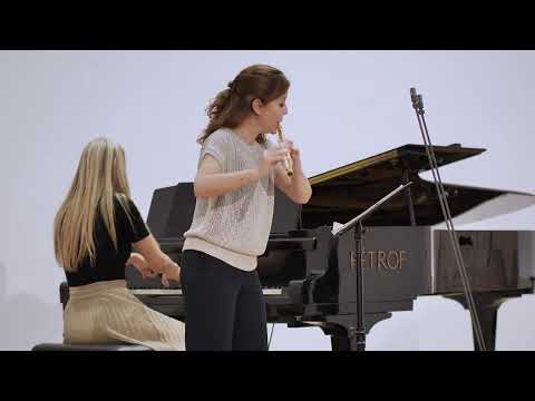 FRANCIS POULENC: Sonata for flute and piano, FP 164. I. Allegretto malinconico