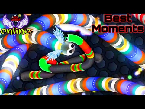 Slither.io Epic Moments, Highlights Montage | VAYCANINA Slitherio