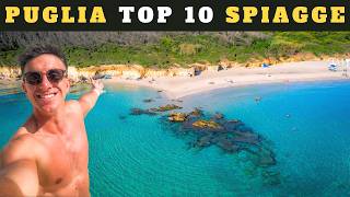 TOP 10 SPIAGGE in PUGLIA 🇮🇹 Le spiagge più belle + 5 BONUS imperdibili! 🏖️