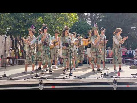 Comparsa juvenil A los pies de la Caleta - Pasodoble (SailGP-Sept.2022)