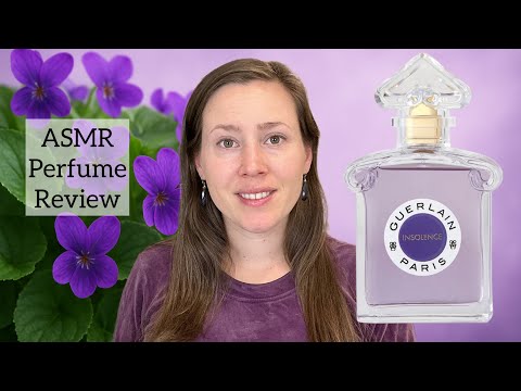 ASMR Perfume Review - Guerlain Insolence - Glass Tapping & Soft Spoken