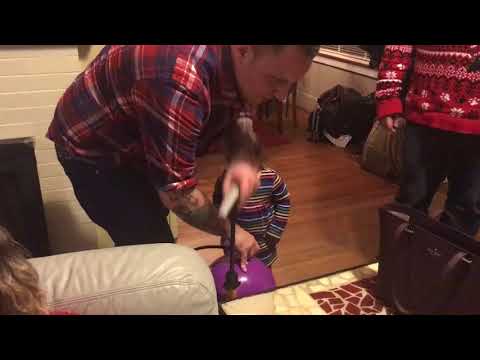 2nd birthday - pumping up Rody