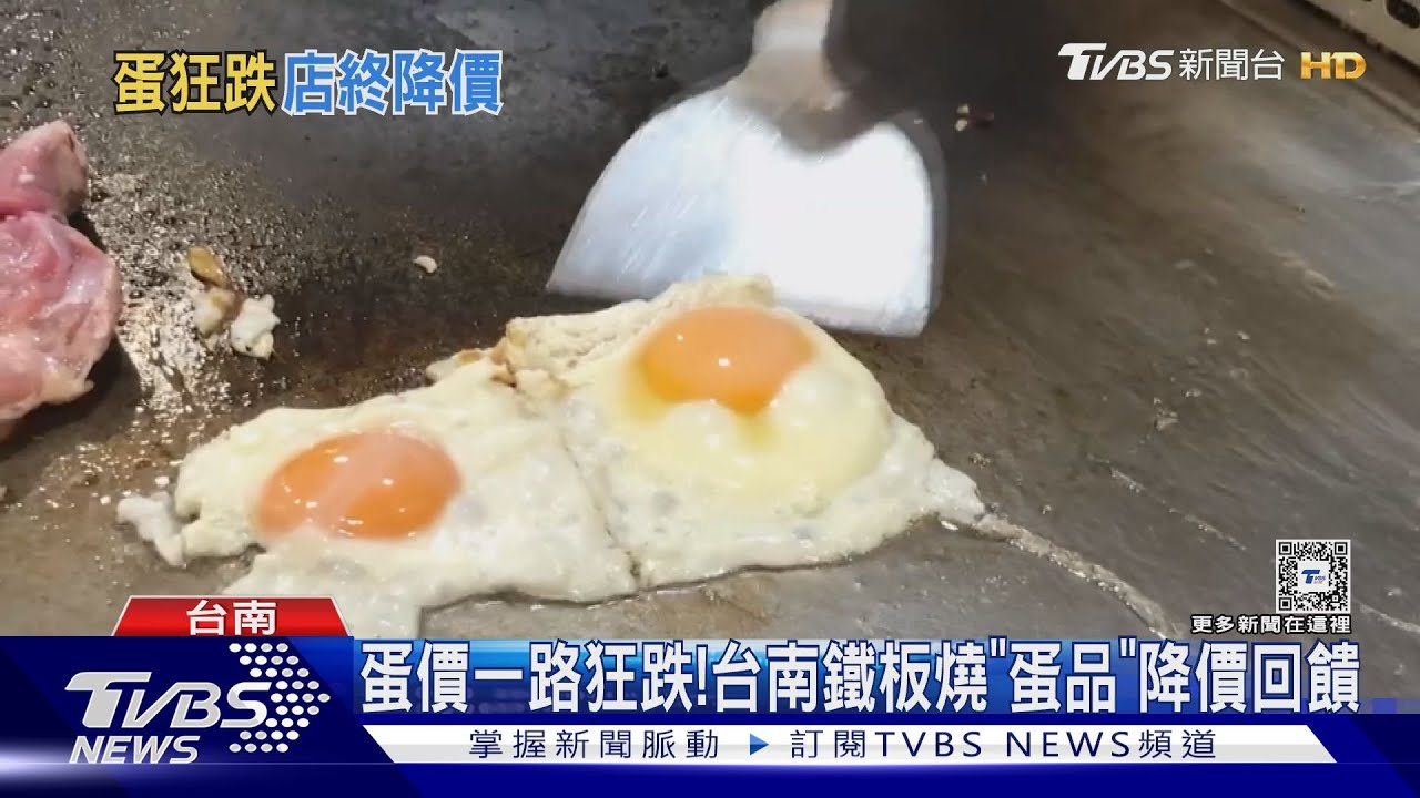 蛋價一路狂跌! 南、高餐飲店家「蛋品」紛降價回饋