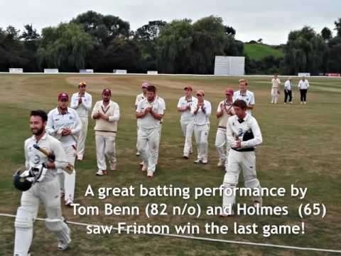 Frinton Cricket Club - last Premier League game 2016