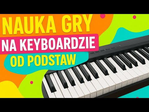 Nauka gry na keyboardzie - lekcja 1