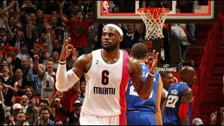 LeBron James Top 15 Underrated/Difficult Plays 2011/2012 HD