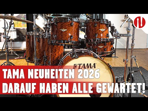 TAMA Neuheiten 2026: Eine LEGENDE kehrt zurück! (Exklusiv aus dem MEINL HQ)