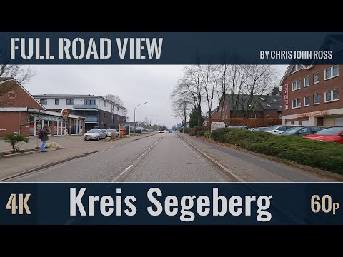 Henstedt-Ulzburg - Norderstedt, Kreis Segeberg, Schleswig-Holstein, Germany - 4K (2160p/60p)