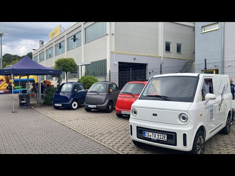 Microlino & TYN e Treffen bei Elekro Walz