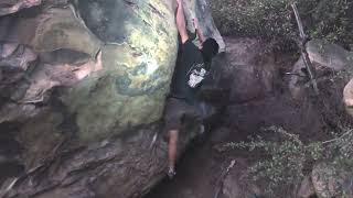 Video thumbnail of Silent Observer, V11. Santa Barbara