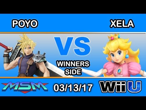 MSM 89 - Poyo (Cloud) Vs. Xela (Peach) Winners Side - Smash Wii U
