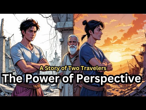 The Power of Perspective: A Story of Two Travelers | Motivational Story #moralstory #believe #faith