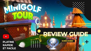 Minigolf Tour ⛳️ Un jeu de golf sympatoche soldé à 1,50€ platine en 1h20 (PS4)(REVIEW TROPHÉE GUIDE)
