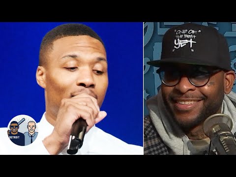 說唱歌手Royce da 5'9 "可能會與達米安-利拉德錄製一首歌| Jalen & Jacoby。 (Rapper Royce da 5’9” on potentially recording a song with Damian Lillard | Jalen & Jacoby)