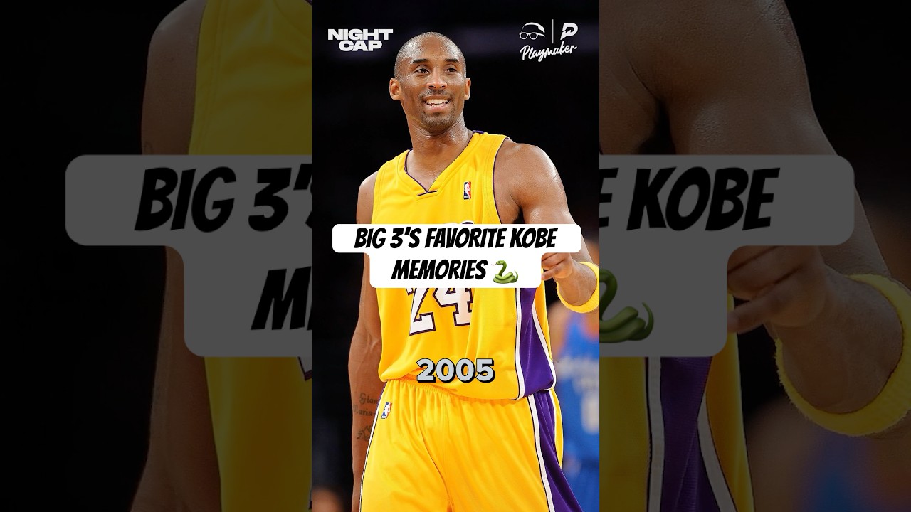 Happy 8/24 Day! The Big 3 reminisce on their personal interactions with the late great #KobeBryant