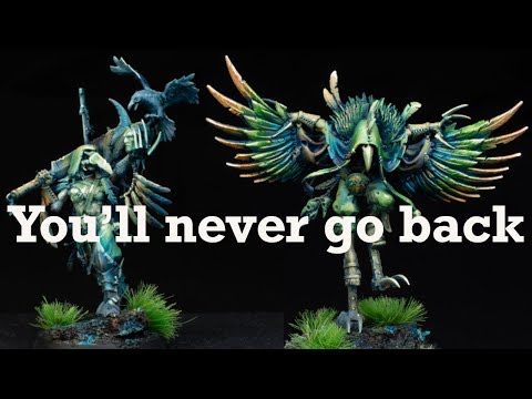 Why I LOVE oil paints for miniatures