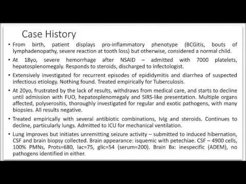 October 25, 2016 CIS Case Conference Webinar Series