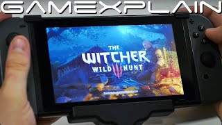 The Witcher 3 on Switch - Handheld Gameplay (PAX)