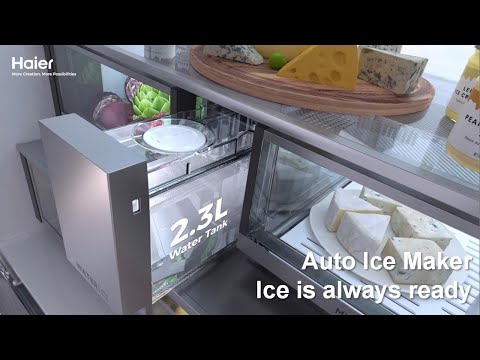 Haier Refrigerator｜Smart Ice for Every Refresh You Need
