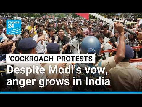 Modi vows punishment for exam fraud as 'Cockroach' protests spread
